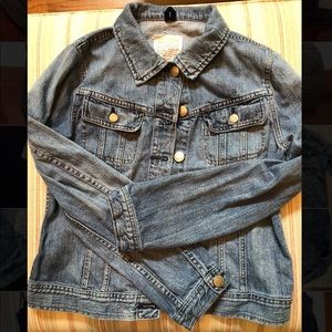 J. Crew Denim Jacket Size M